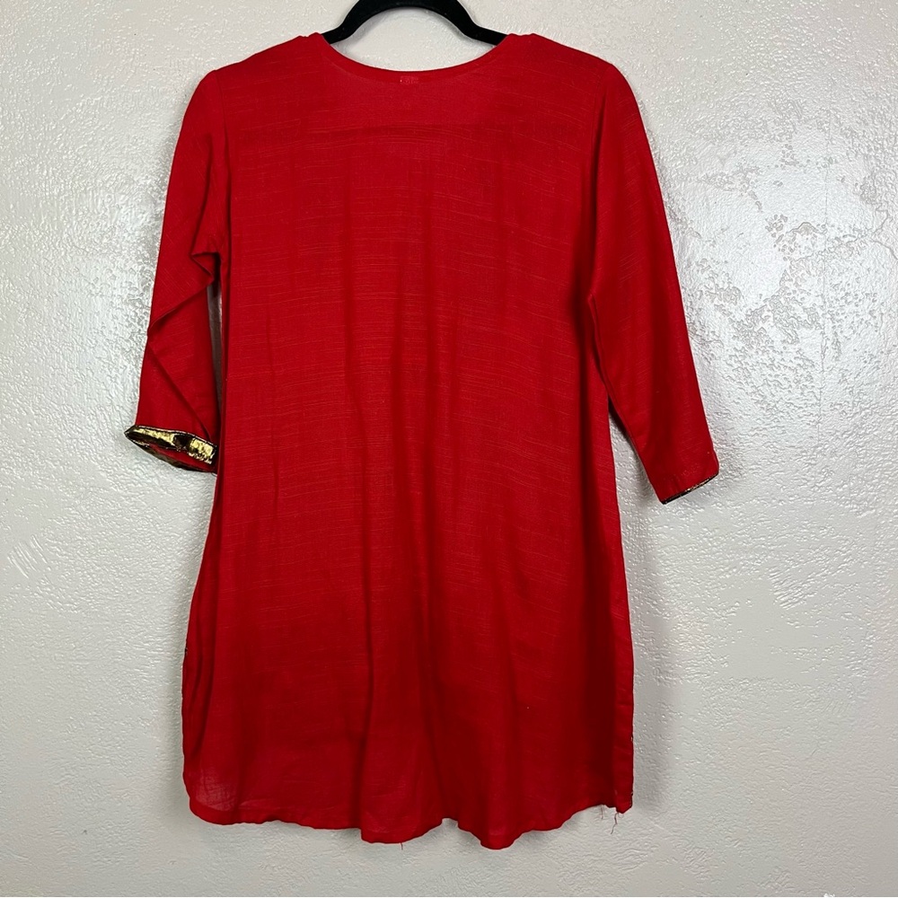 Kids Salwar Kameez Party Wear Indian Designer Wedding Pakistani Dress Tunic Sz10 - Picture 7 of 9